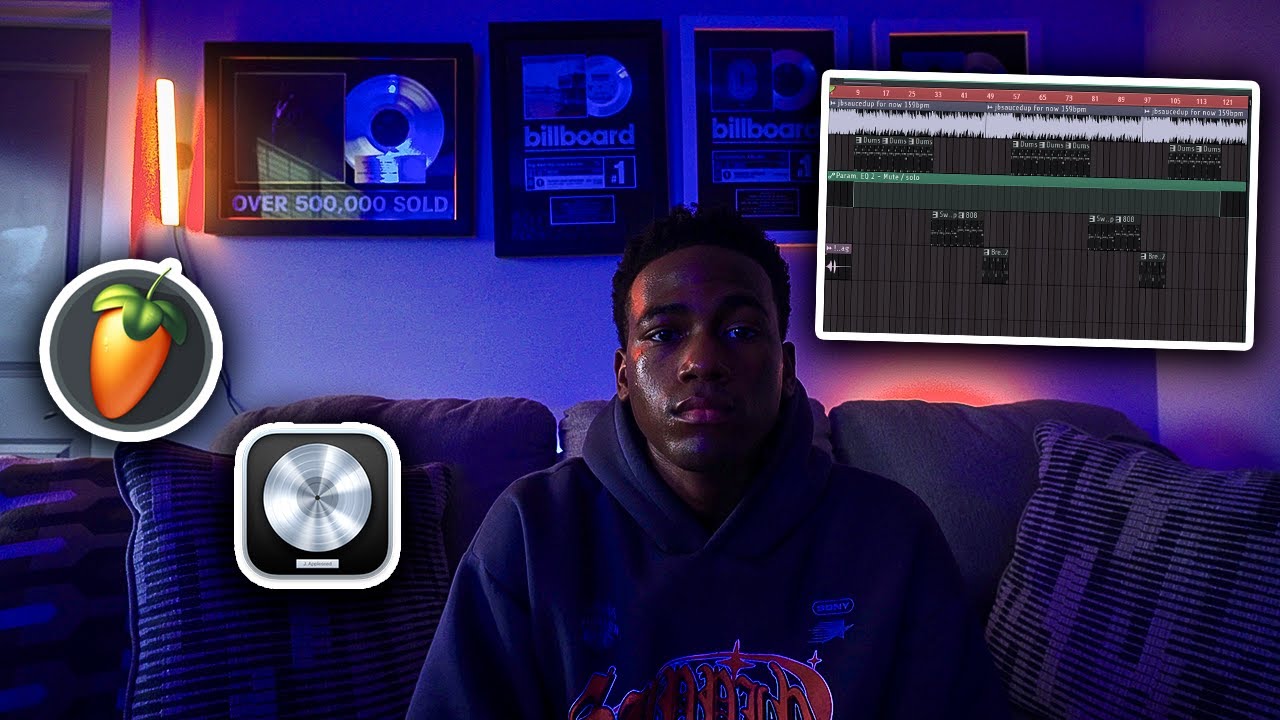 Load video: JBsaucedup (Platinum + Billboard #1 producer) uses the &#39;SLIME&#39; Multi Kit to make a beat for YB